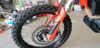 KTM 690 Enduro R Naranja/Blanca