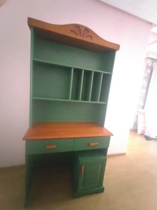 Base cama juvenil madera y tapizada