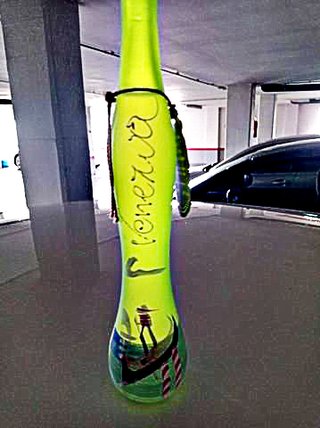 Bottiglia Limoncello Venezia in Vetro