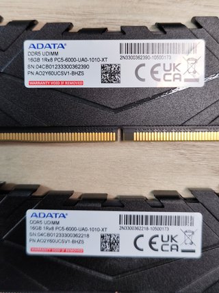 Kit RAM DDR5 32GB 2x16 Acer Predator 6000 CL40
