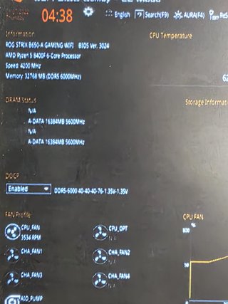 Kit RAM DDR5 32GB 2x16 Acer Predator 6000 CL40