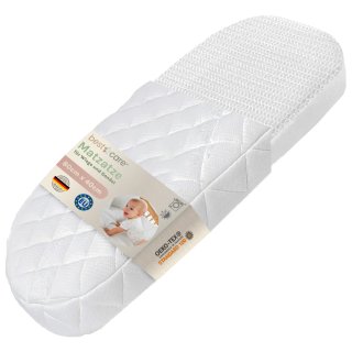 Colchón cuna ovalado blanco