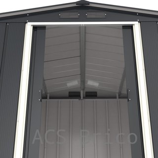 Caseta Metálica Eco Calpe 233x262x191 cm - Duramax