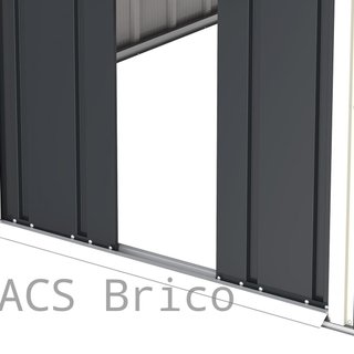 Caseta Metálica Eco Calpe 233x262x191 cm - Duramax