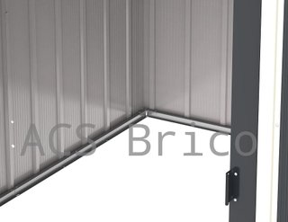 Caseta Metálica Eco Calpe 233x262x191 cm - Duramax