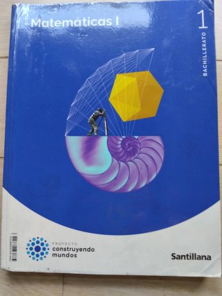 Libro Matemáticas 1Bachiller.Santillana