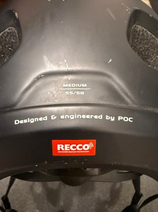 Casco POC Tectal Negro Talla M