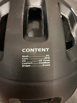 Casco POC Tectal Negro Talla M