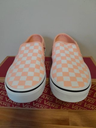 Vans Asher Checkerboard Tropical Peach Talla 36