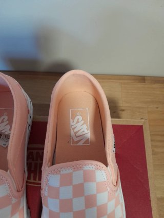 Vans Asher Checkerboard Tropical Peach Talla 36