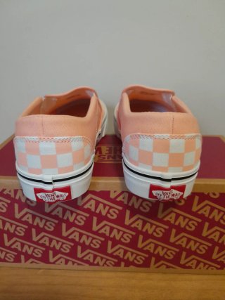 Vans Asher Checkerboard Tropical Peach Talla 36