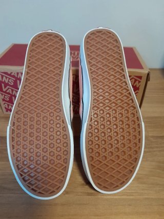 Vans Asher Checkerboard Tropical Peach Talla 36