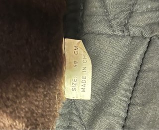 Gorro aviador vintage marrón