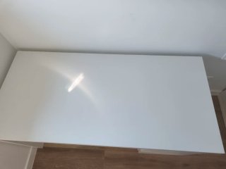 Escritorio Malm Ikea Blanco 140x65