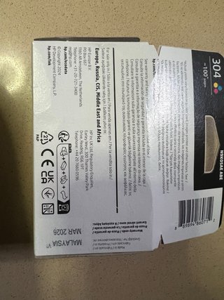 Cartucho HP 304 Tricolor