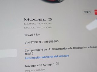 Tesla Model 3 Gran Autonomía 4WD