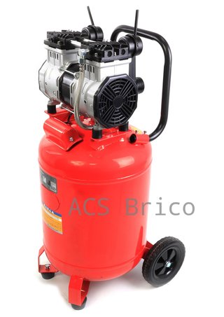 Compresor de Aire Silencioso Vertical 50L - 2 Hp - 09341 - Mader