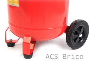 Compresor de Aire Silencioso Vertical 50L - 2 Hp - 09341 - Mader