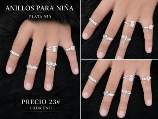 Joyeria varia anillos, aros, pendientes.