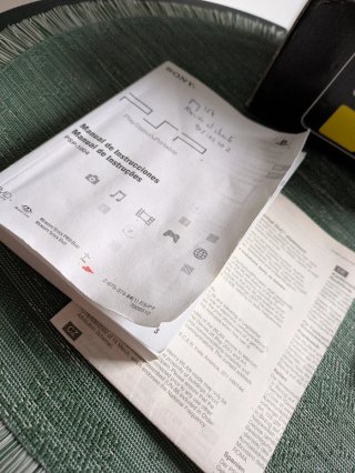 Manual PSP 1004 Sony