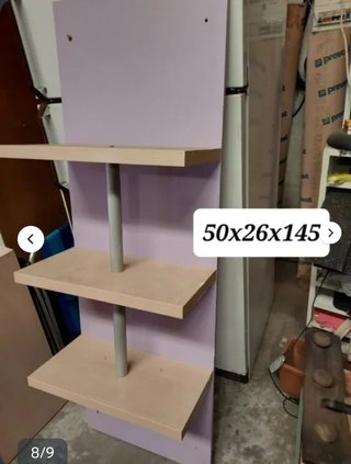 Estanterías de madera