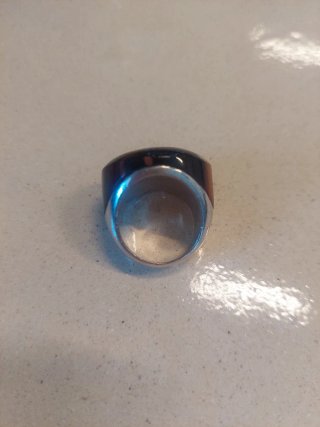 Anillo Luxenter Ojo de Tigre Plata