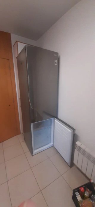 Nevera LG gris
