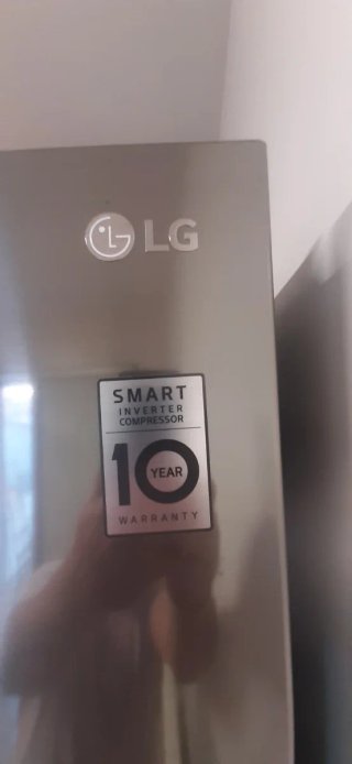 Nevera LG gris