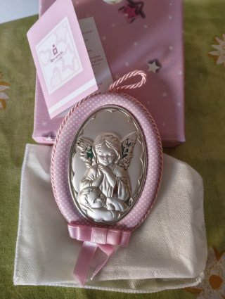 Medalla Ángel Custodio Argenti Rosa Plata