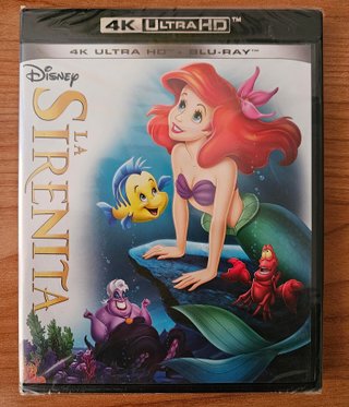 La Sirenita 4K Ultra HD + Blu-Ray Disney