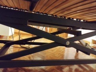 Cama articulada eléctrica con barreras laterales