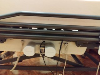 Cama articulada eléctrica con barreras laterales