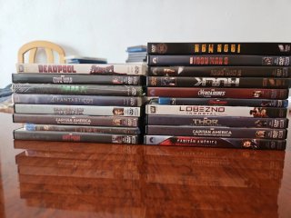 Colección Películas DVD Marvel y DC