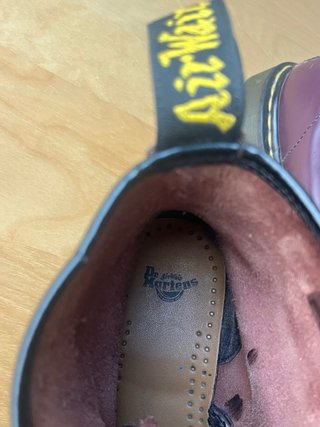 Botas Dr Martens Moradas Talla 40