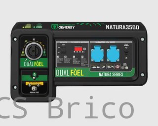 Generador Dual Propano - Gasolina NATURA 3500W - 230V