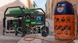 Generador Dual Propano - Gasolina NATURA 3500W - 230V