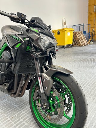 Kawasaki Z900 A2 Naked Negra/Verde