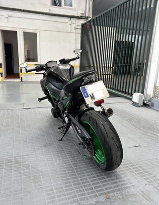 Kawasaki Z900 A2 Naked Negra/Verde
