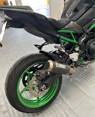 Kawasaki Z900 A2 Naked Negra/Verde