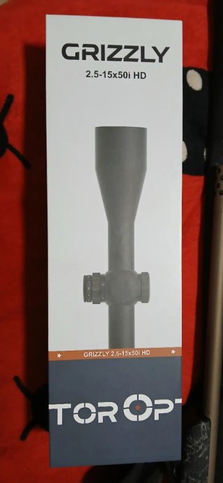 Mira telescópica Grizzly 2.5-15x50
