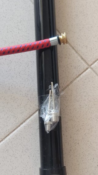 Bomba de aire para pelotas