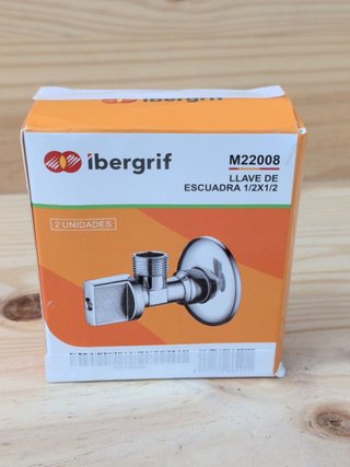 Llaves Escuadra Ibergrif M22008 G1/2 Pack 2