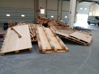 Palets de madera