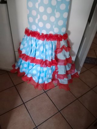 Vestido de flamenca con Lunares