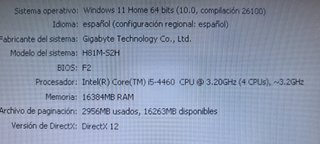 PC i5 3.200GHZ X 4-16GB RAM-SSD-HDD-GT 520-W11