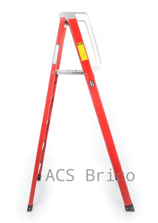 Escalera Fibra Tijera 2x5 - 1,42 Metros - 10401 - Mader