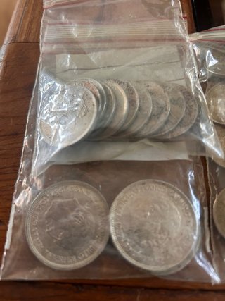 Lote monedas pesetas antiguas