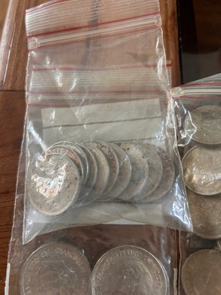 Lote monedas pesetas antiguas