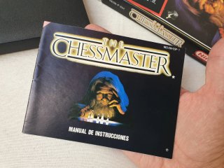 The Chessmaster Nintendo NES pal B esp