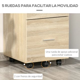 Cajonera con ruedas